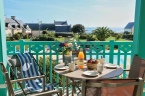 LocaLise au Guilvinec - A15 - Vue sur la mer la piscine et le jardin - Tout à pied, plages, port, centre, commerces, marché - Wifi inclus - Animaux bienvenus - Linge de lit inclus